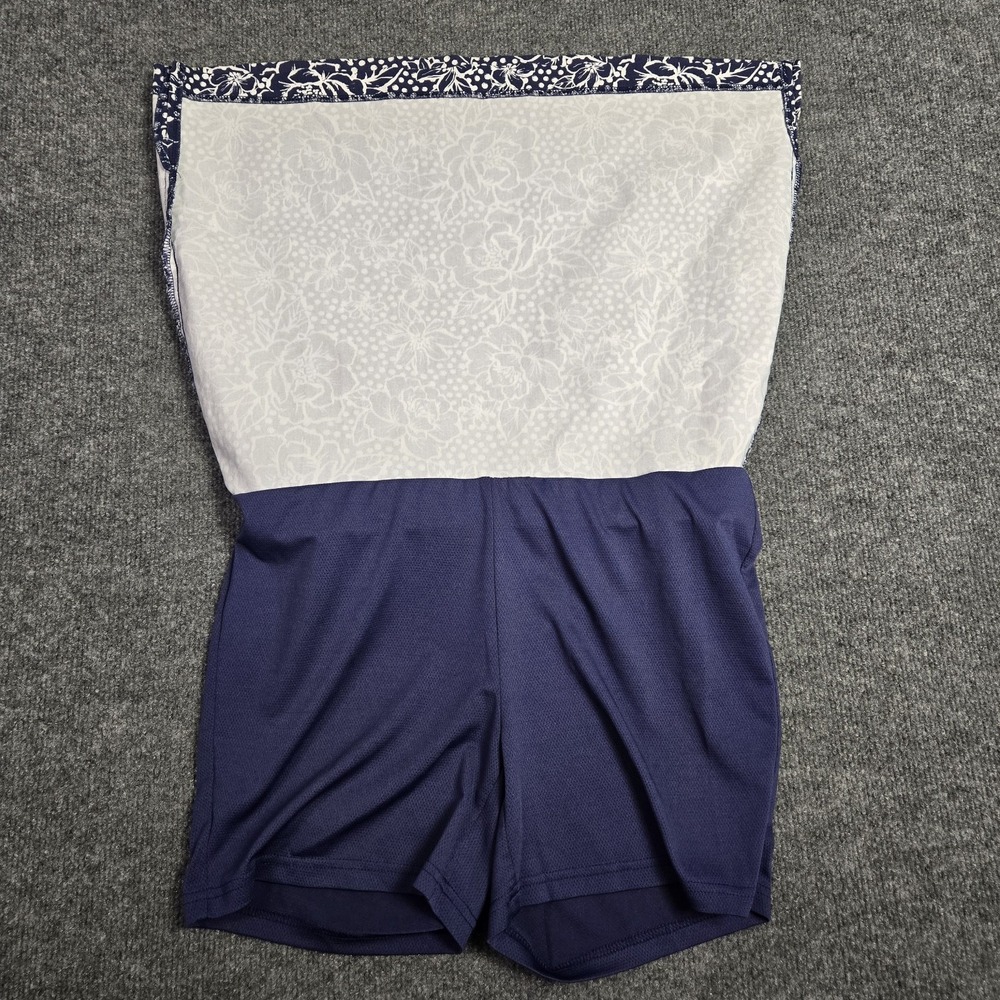 Rafaella Golf Skort Womens Small Blue Floral Stretch Skirt Pickleball Activewear - Picture 8 of 9